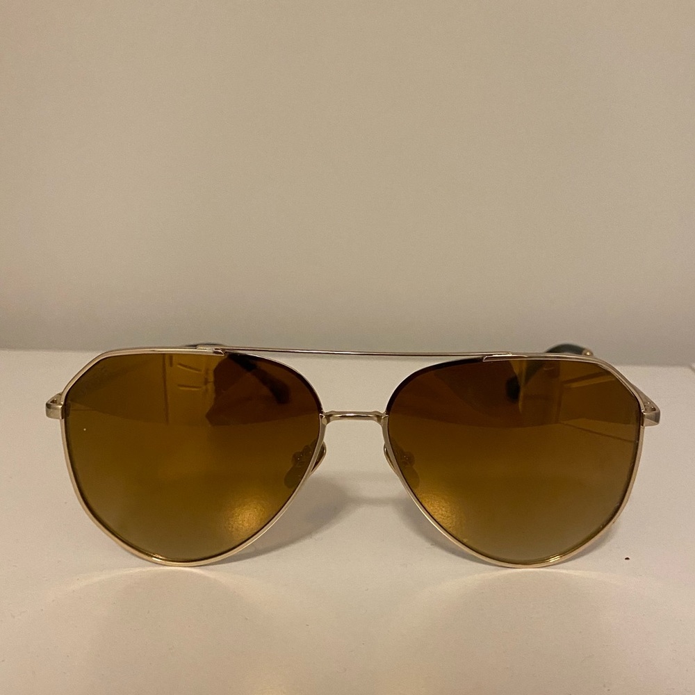 DIFF JJD gold sunglasses